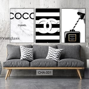 תמונות זכוכית לסלון - CHA-001