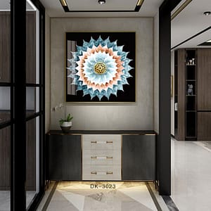 תמונת זכוכית ללובי בניין - DK-3023