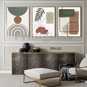 תמונות זכוכית לסלון - PEN-011