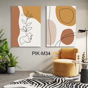 תמונות זכוכית לסלון - PIK-M34