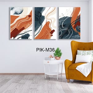 תמונות זכוכית לסלון - PIK-M36