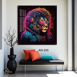 תמונת זכוכית ללובי בניין - AN-205