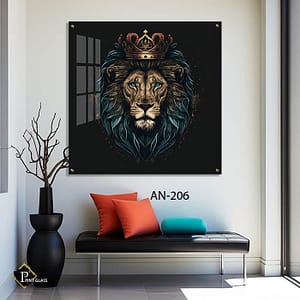 תמונת זכוכית ללובי בניין - AN-206