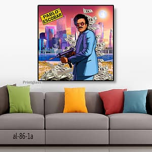 תמונת זכוכית לסלון - AL-86-1A