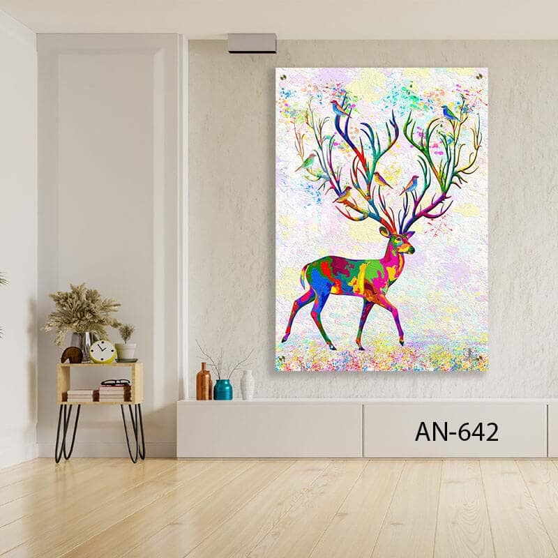 תמונת זכוכית לסלון של אייל צבעוני